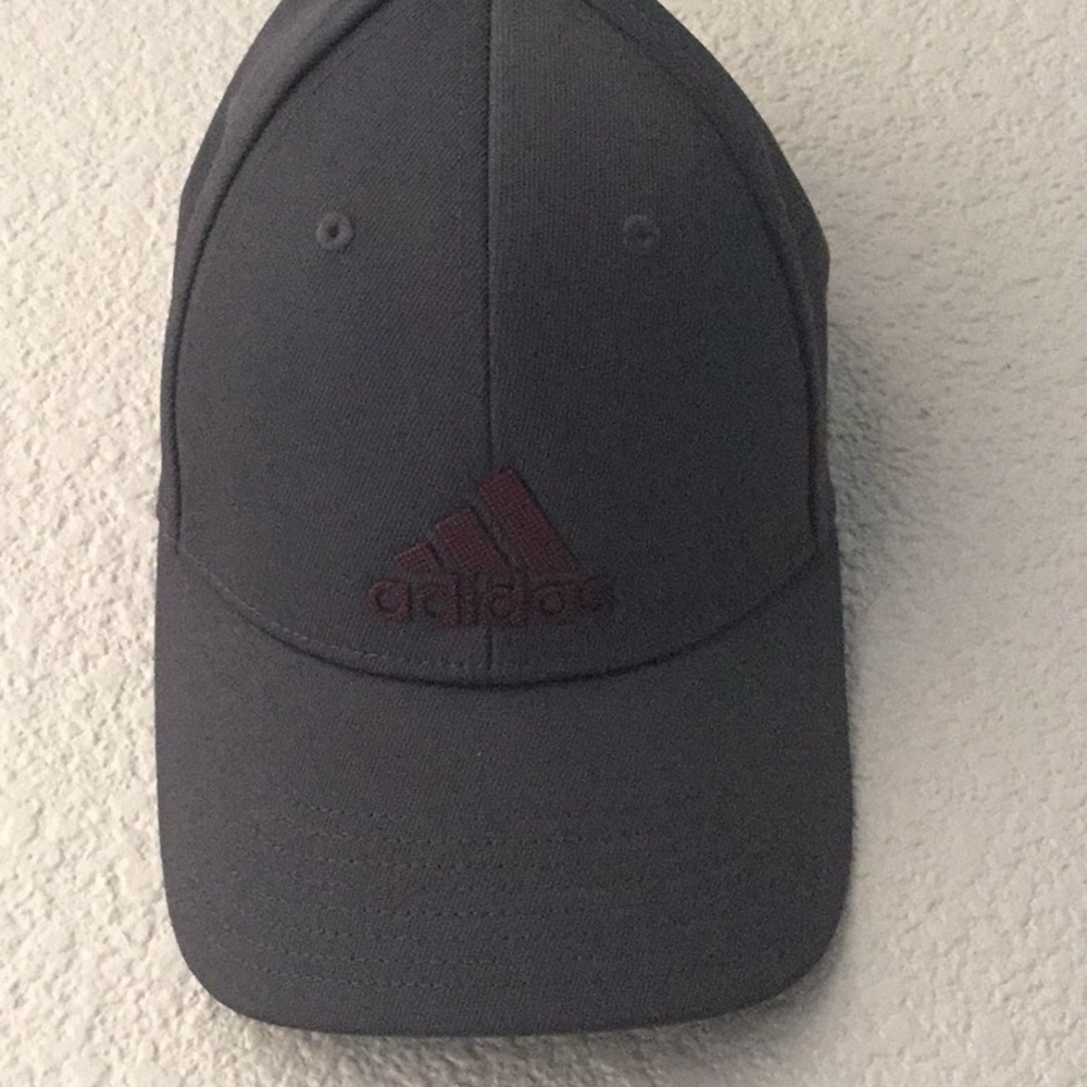 Gray Adidas hat